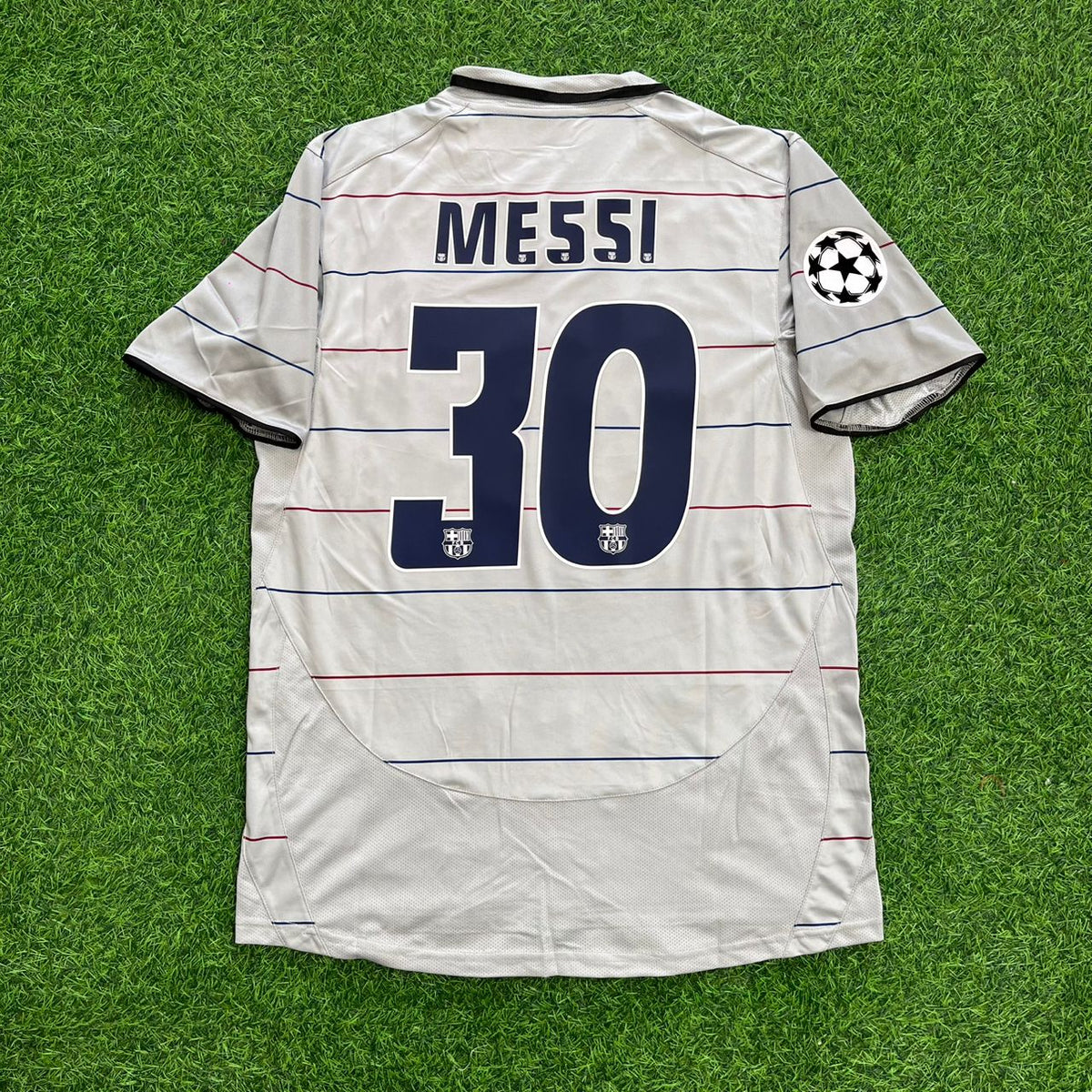 Lionel Messi 30 - Barcelona 2004/2005 Debut Season Retro Jersey Trikot