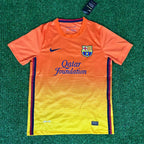 Lionel Messi 10 – Barcelona 2012–2013 Orange Retro Kit Jersey – | Trikot | Maillot Soccer Shirt