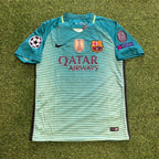 Lionel Messi #10 – Barcelona 2016/17 Away Retro Jersey Trikot Maillot Soccer Shirt