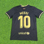 Lionel Messi Barcelona 2020-2021 Black Retro Football Jersey
