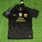 Lionel Messi Black Barcelona 2011/12 Retro Kit Shirt Jersey Trikot Maglia