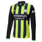 #10 Grealish Manchester City Away Jersey 2024/2025 Long Sleeve