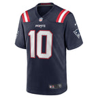 New England Patriots Drake Maye  Navy Player Game Jersey - NFL