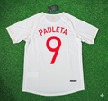 Pauleta Portugal 2002 Retro White Debut Football Jersey