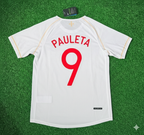 Pauleta Portugal 2002 Retro White Debut Football Jersey