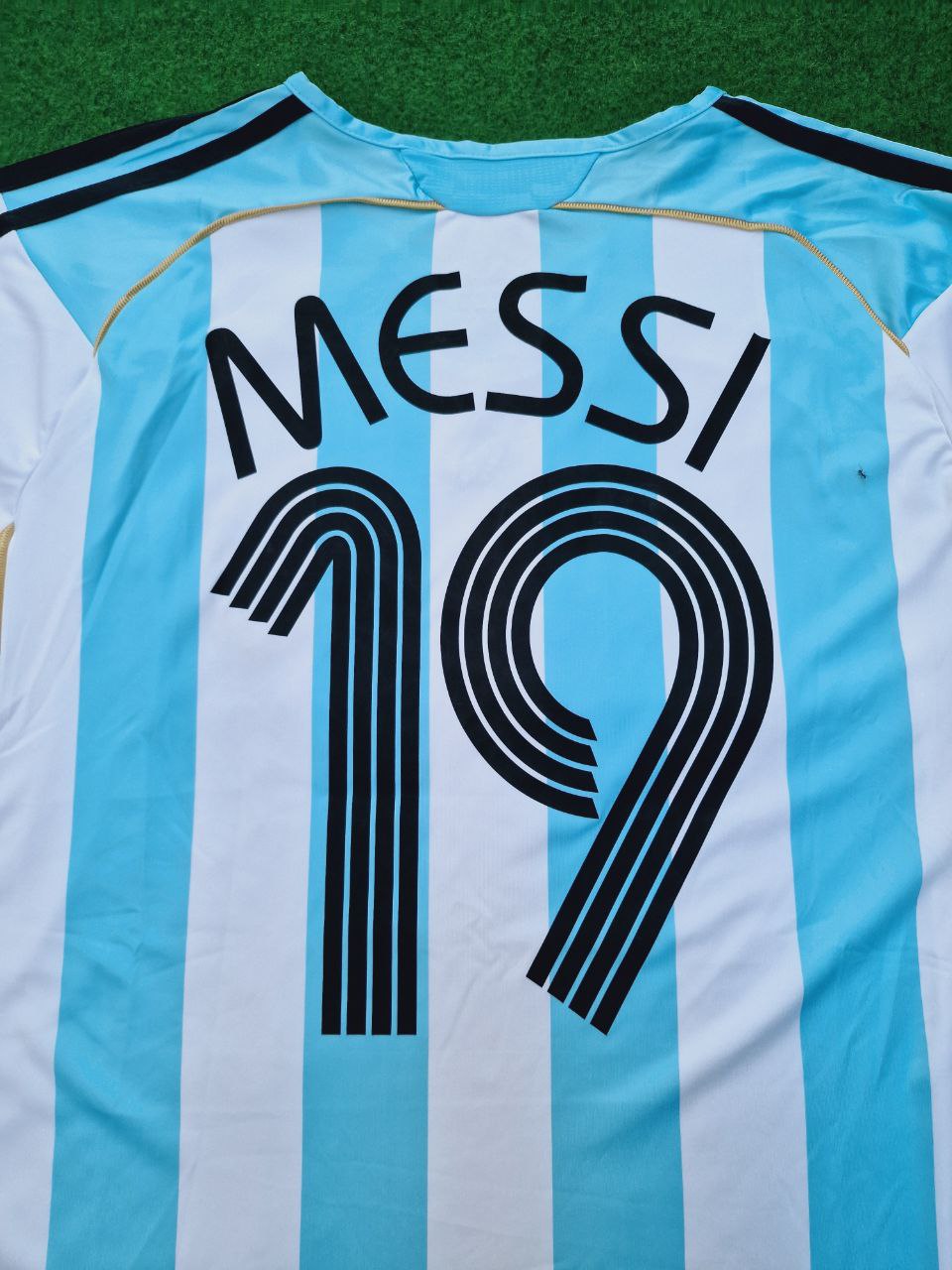 Lionel Messi Argentina 2006 World Cup Kids Retro Football Jersey