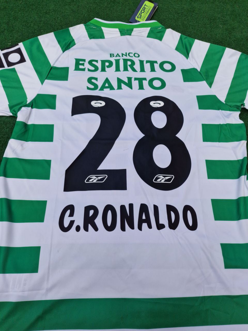 Cristiano Ronaldo First Jersey Trikot Sporting CP Lisbon 2001 2003