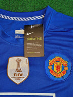 Wayne Rooney Manchester United 2008 Fifa World Cup Champions League Patch Retro Short Jersey Trikot Soccer Shirt