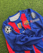 Lionel Messi Barcelona 2016 Special Edition Jersey with World Championship Patch Soccer Jersey