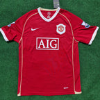 Cristiano Ronaldo #cr7 Manchester United 2006/07 Red Jersey Trikot Maglia