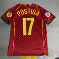 Helder Postiga EURO 2004 Retro Home Red Jersey Trikot
