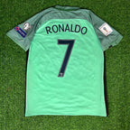 Cristiano Ronaldo Portugal 2018 World Cup Kids Retro Football Jersey Kit