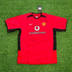 Ryan Giggs Manchester United 2002/2004 Red Retro Football Jersey