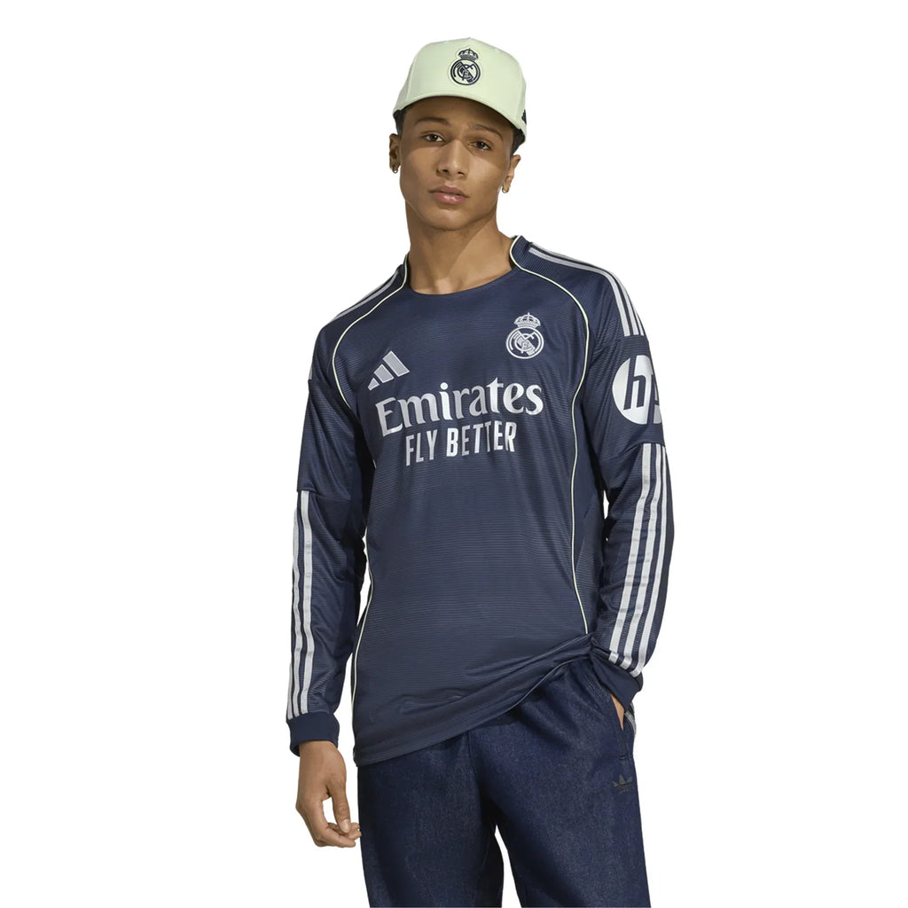Real Madrid 25/26 II Away Jersey - Long Sleeve